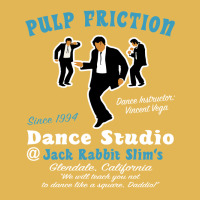 Pulp Friction Dance Studio Vintage Hoodie And Short Set | Artistshot