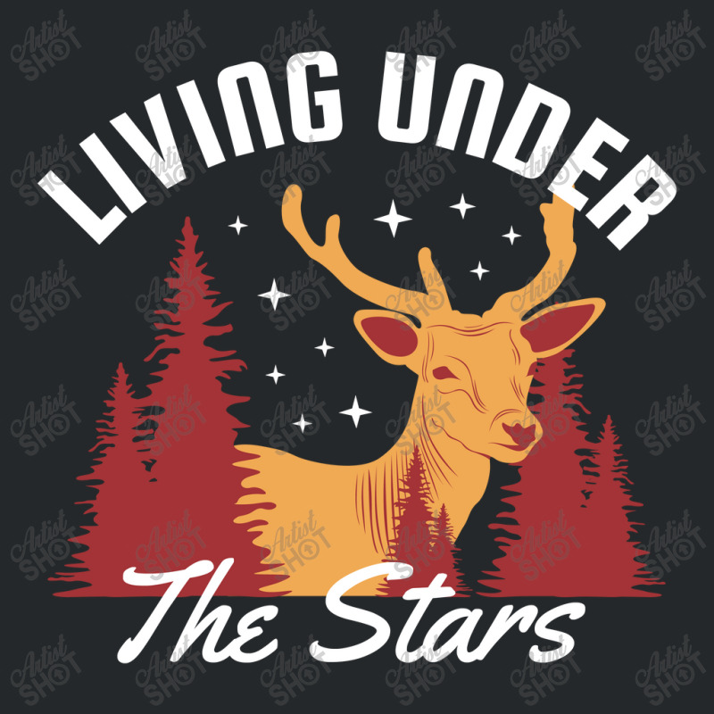 Living Under The Stars Crewneck Sweatshirt by April Shop | Artistshot