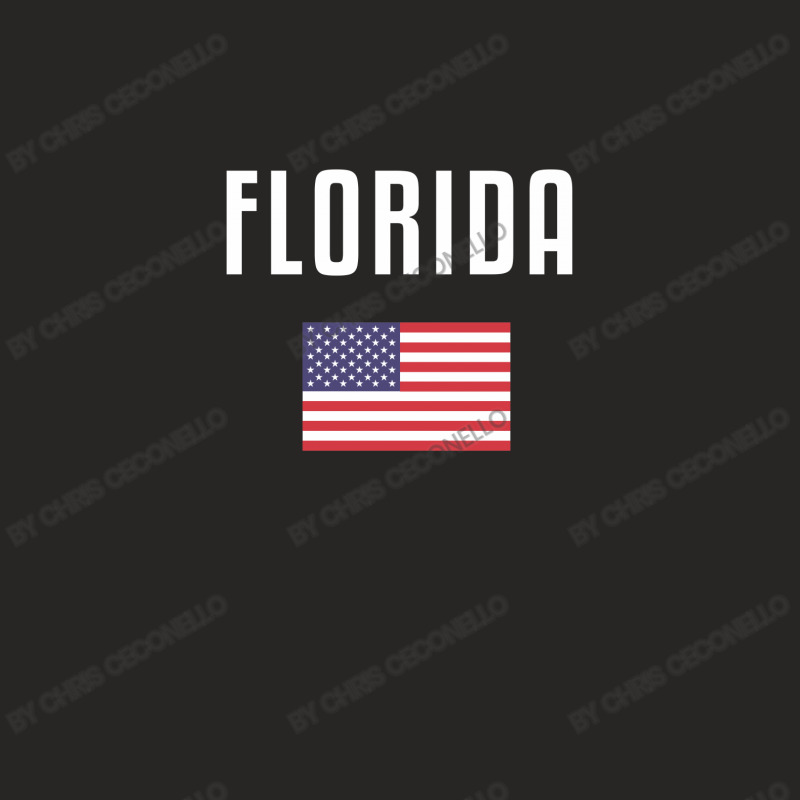 Florida Ladies Fitted T-Shirt by Chris Ceconello | Artistshot