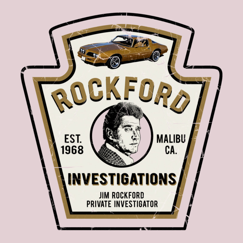 Rockford Investigations Emblem Ladies Fitted T-Shirt by bakshnoisrit | Artistshot