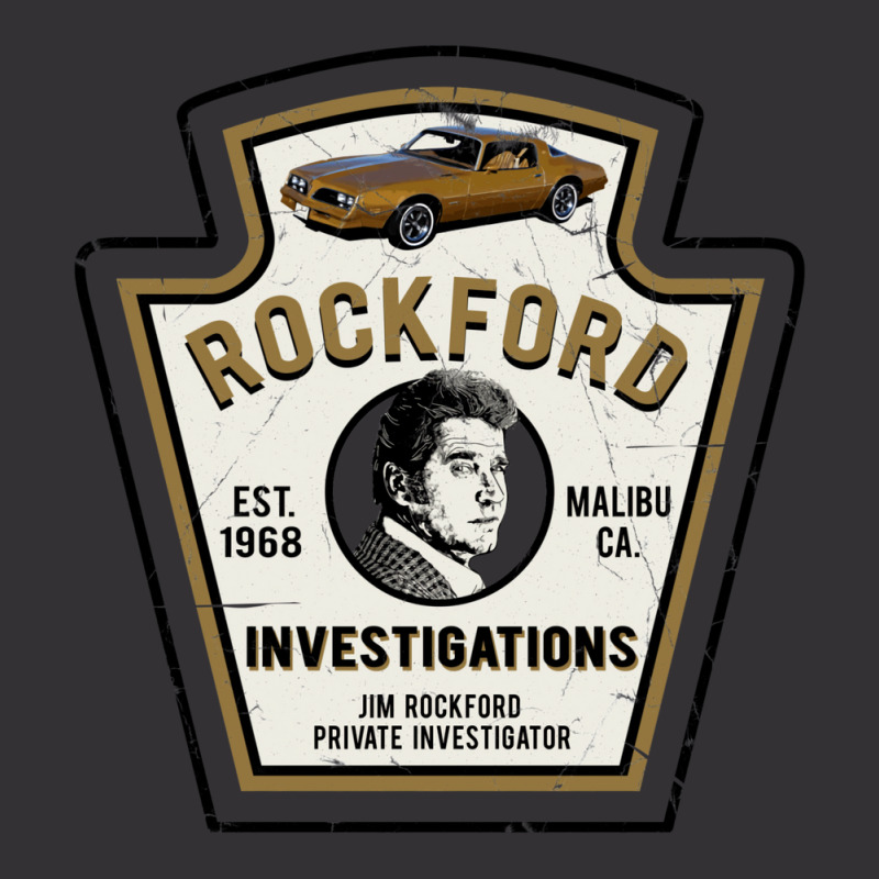 Rockford Investigations Emblem Vintage Hoodie by bakshnoisrit | Artistshot