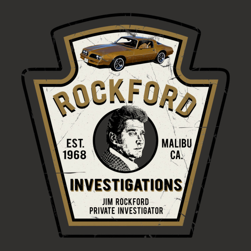 Rockford Investigations Emblem Champion Hoodie by bakshnoisrit | Artistshot