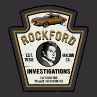 Rockford Investigations Emblem Vintage Hoodie And Short Set | Artistshot