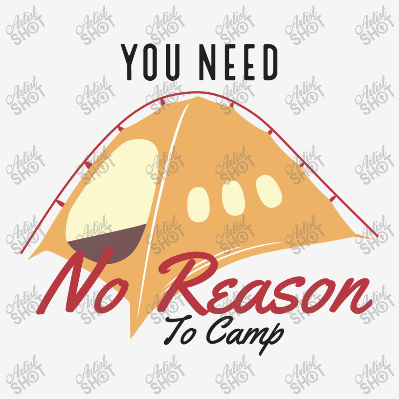 You Need No Reason To Camp Adjustable Cap by April Shop | Artistshot