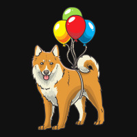 Dog Lover T  Shirt Icelandic Sheepdog Dog With Ballons T  Shirt Baby Bibs | Artistshot