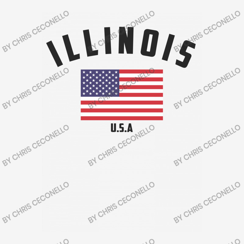 Illinois Classic T-shirt by Chris Ceconello | Artistshot