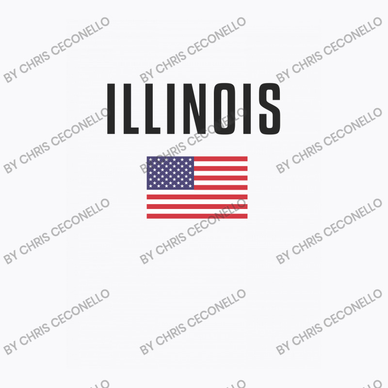 Illinois T-Shirt by Chris Ceconello | Artistshot