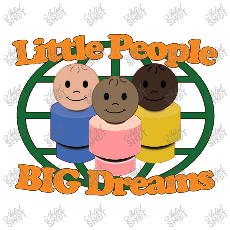 Little People, Big Dreams   Fisher Price Little People Baby Tee by kumkunari | Artistshot