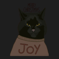 Black Cat Christmas Classic T-shirt | Artistshot