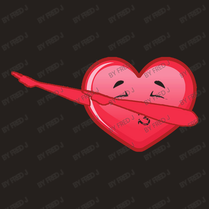 Valentine Day  Dabbing Heart Valentine Day Tank Top by Fred J | Artistshot