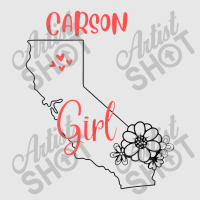 I Love State Of California Flower Outline Carson City Girl Unisex Jogger | Artistshot