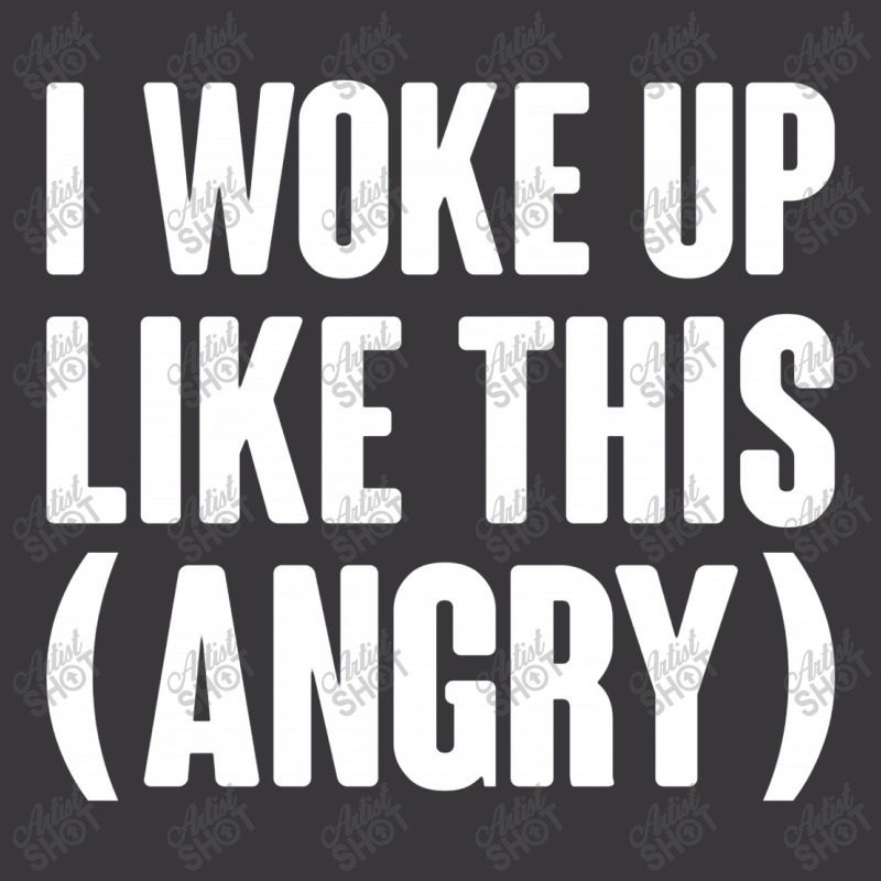 I Woke Up Like This  Angry Ladies Curvy T-Shirt by semarmelo | Artistshot