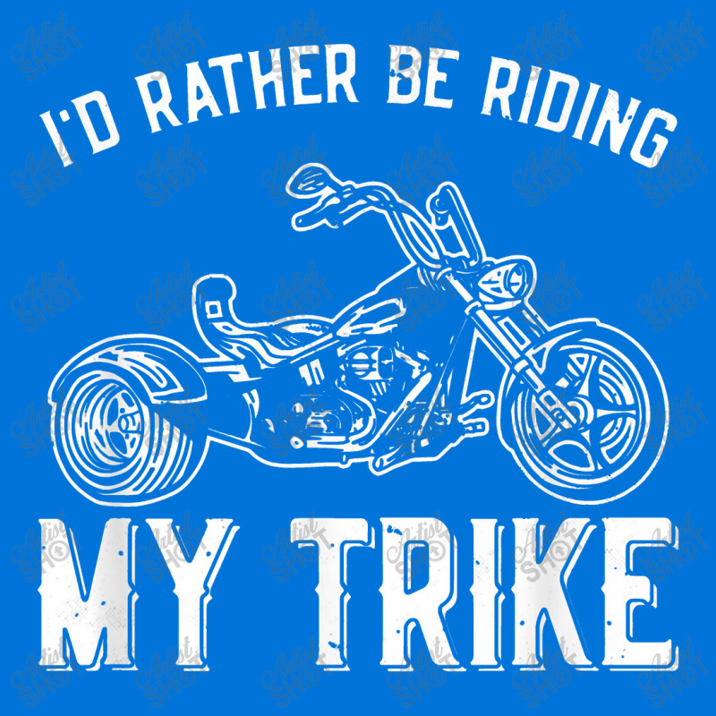 I´d Rather Be Riding My Trike Trike Motorcycle Triker Graphic Youth T-shirt by tonierich | Artistshot