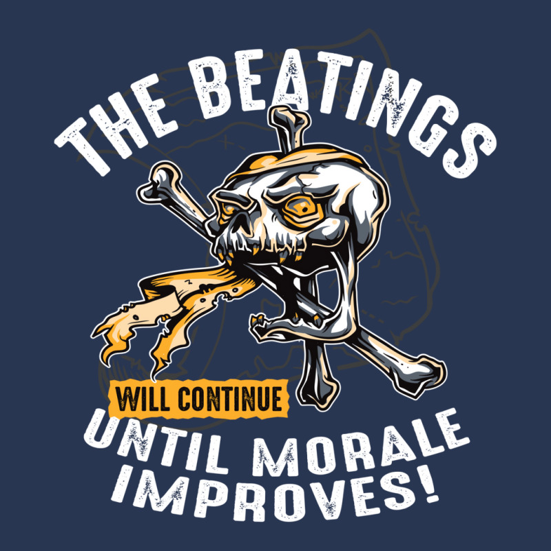 The Beatings Will Continue Until Morale Improves Men Denim Jacket | Artistshot