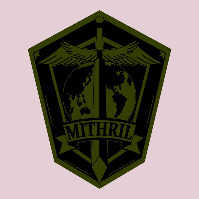 Mithril Emblem   Subdued Ladies Fitted T-Shirt by aldeeblariik | Artistshot