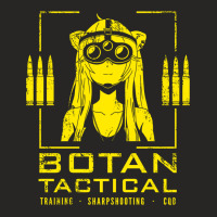 Botan Tactical   Yellow Ladies Fitted T-shirt | Artistshot