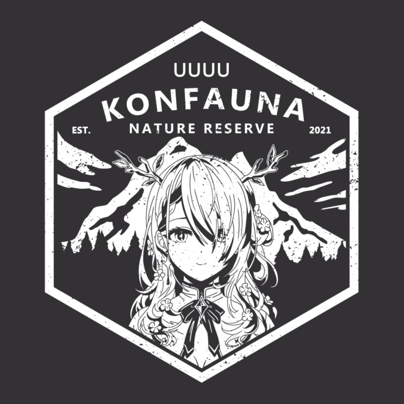 Konfauna Nature Reserve   White Vintage Hoodie And Short Set by kamoufajicg | Artistshot