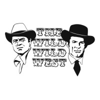 The Wild Wild West Tv Series Black V-neck Tee | Artistshot