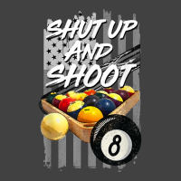 Shut Up And Shoot T Shirt Billiard 8 Ball Pool Player Tee T Shirt Vintage T-shirt | Artistshot