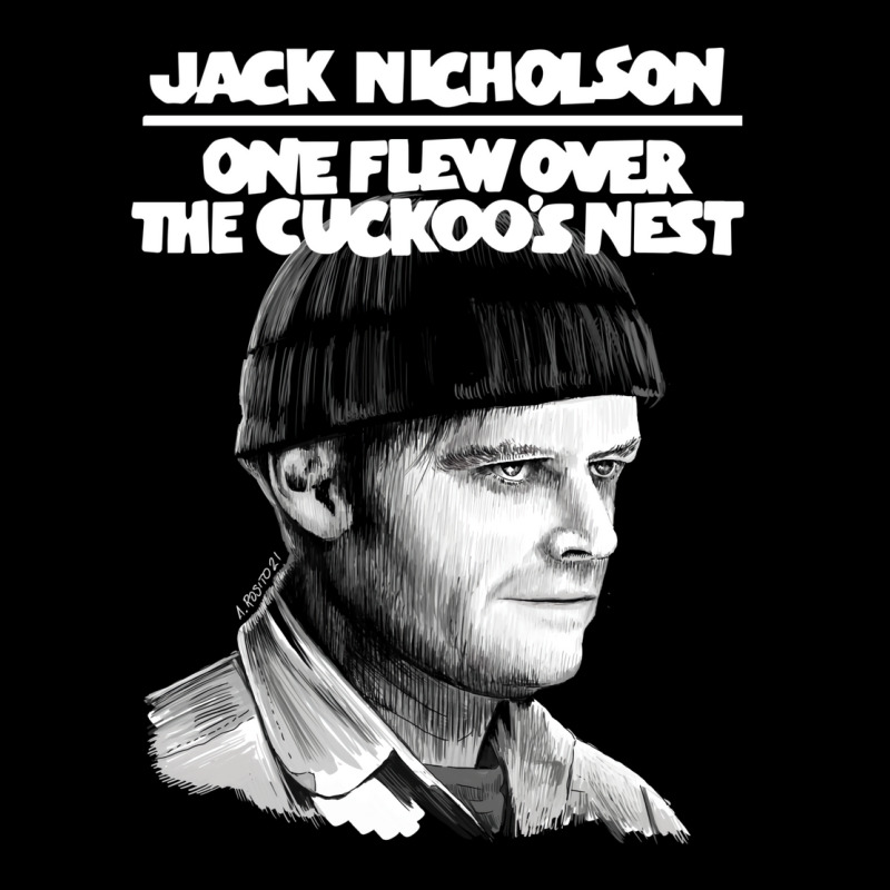 One Flew Over The Cuckoo's Nest With Title Illustration Zipper Hoodie by aldeeblariik | Artistshot