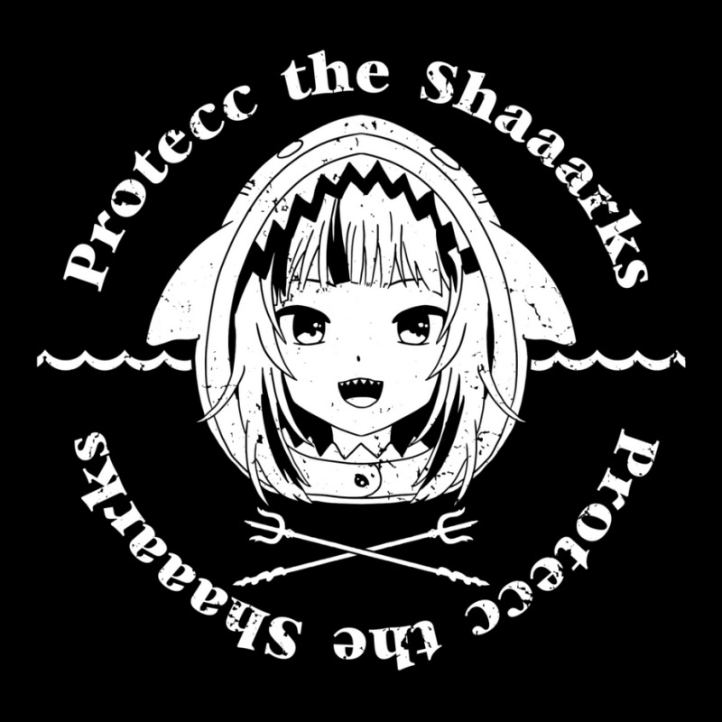 Protecc The Shaaarks Pocket T-Shirt by aldeeblariik | Artistshot