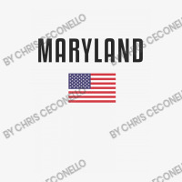 Maryland Ladies Fitted T-shirt | Artistshot