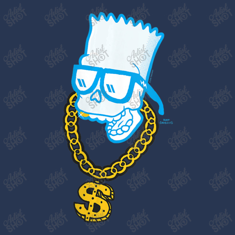 The Simpsons Bart Simpson Skull Bling V-neck Ladies Denim Jacket by nettiemoodyrjn | Artistshot