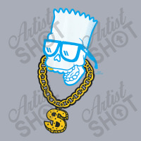 The Simpsons Bart Simpson Skull Bling V-neck Tank Dress | Artistshot