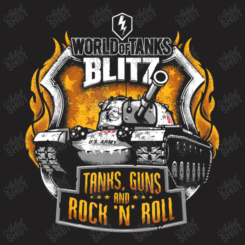 World Of Tanks Blitz Rock 'n' Roll T-Shirt by saucedogarrymfj | Artistshot