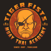 Tiger Fists Sagat Tank Top | Artistshot