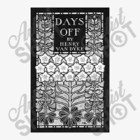 Days Off Henry Van Dyke Vintage Book Cover Tribute Art Ladies Fitted T-shirt | Artistshot