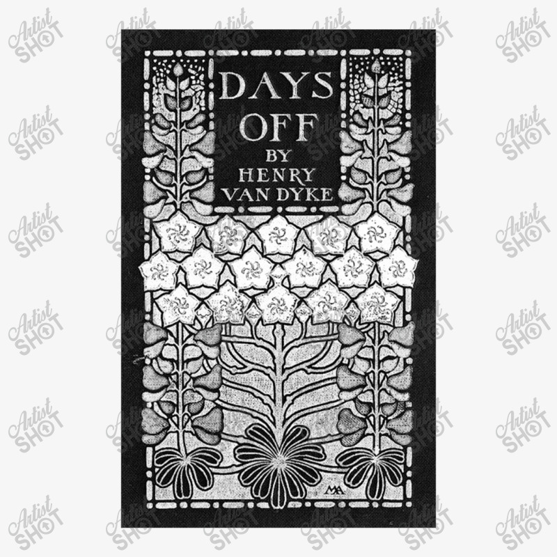 Days Off Henry Van Dyke Vintage Book Cover Tribute Art Ladies Fitted T-Shirt by astonimun | Artistshot