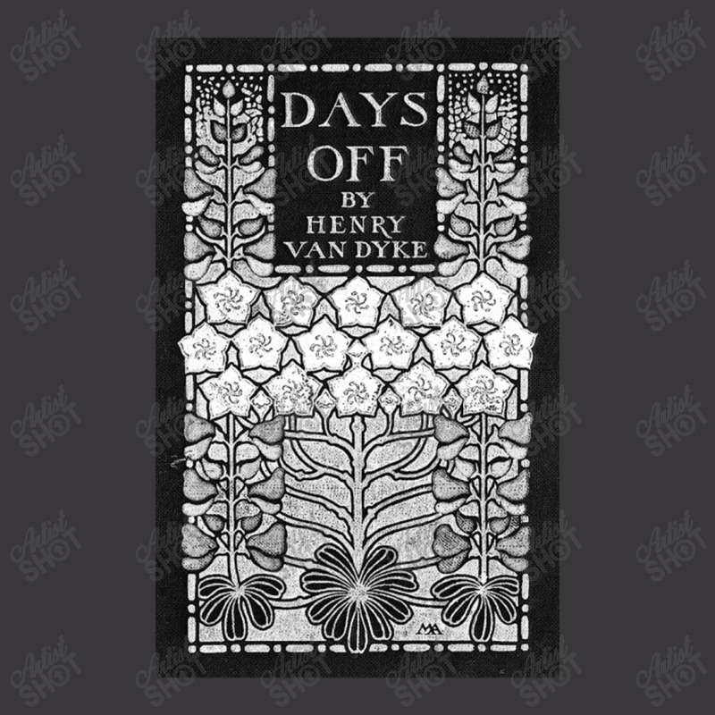 Days Off Henry Van Dyke Vintage Book Cover Tribute Art Ladies Curvy T-Shirt by astonimun | Artistshot