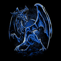 Dragon Blue Rpg Table Top Game Geometry Role Player Zipper Hoodie | Artistshot