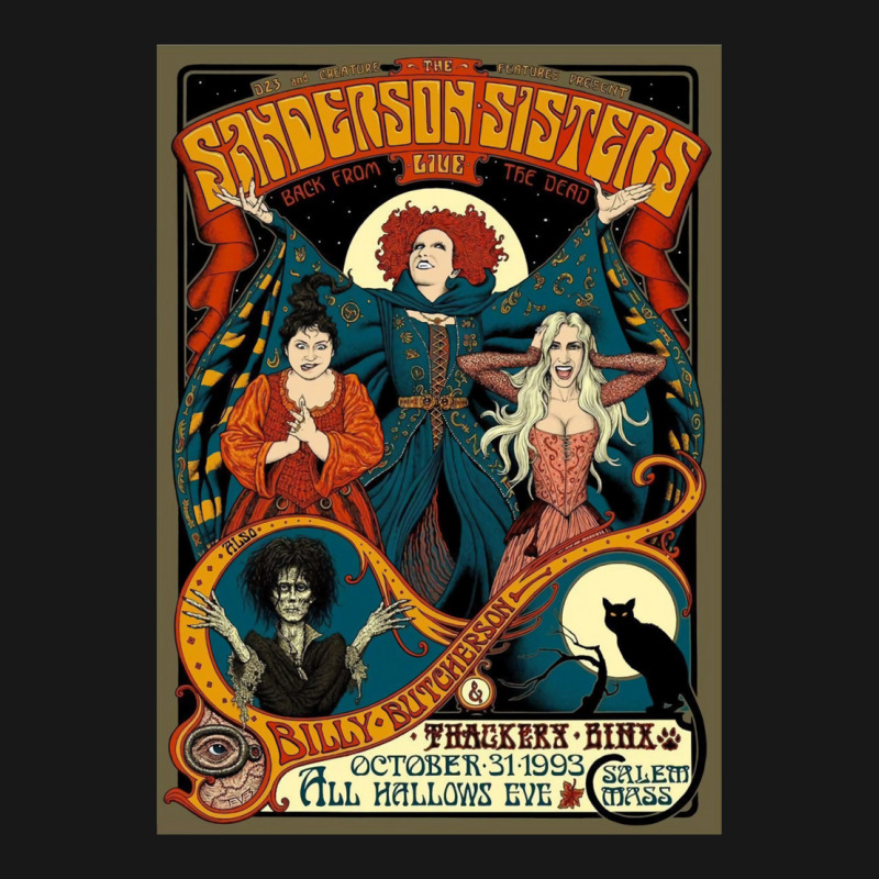 Sanderson Sisters Live Poster Flannel Shirt by alcapethaty | Artistshot