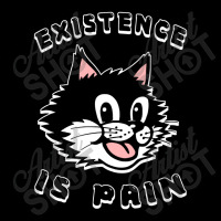 Existence Is Pain Nihilist 1920s Laughing Cat Adjustable Cap | Artistshot