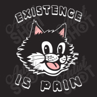 Existence Is Pain Nihilist 1920s Laughing Cat Vintage Cap | Artistshot