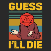 Guess Ill Die D20 Vintage Funny Dnd Tabletop Toddler T-shirt | Artistshot