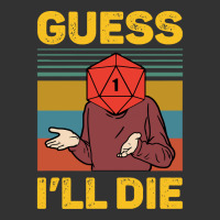 Guess Ill Die D20 Vintage Funny Dnd Tabletop Baby Bodysuit | Artistshot