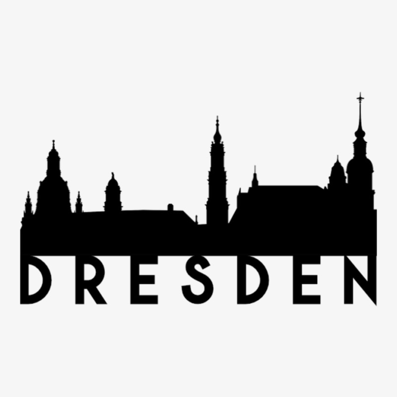 Dresden City Skyline Cap Ladies Fitted T-Shirt by ANTHONYSMITHHH | Artistshot