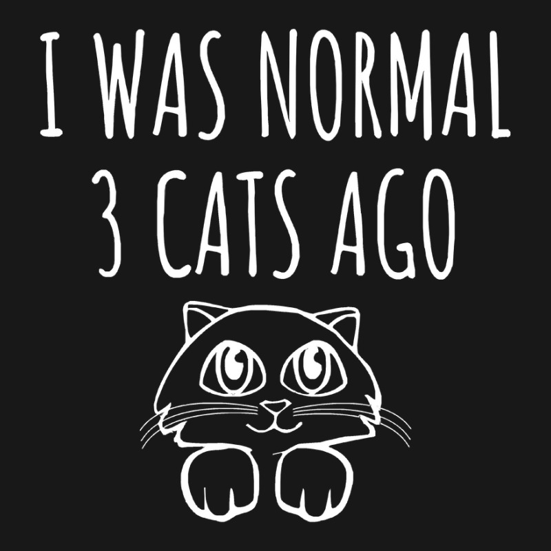 I Was Normal 3 Cats Ago   Funny Cat Gift Flannel Shirt | Artistshot