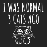 I Was Normal 3 Cats Ago   Funny Cat Gift 3/4 Sleeve Shirt | Artistshot