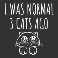 I Was Normal 3 Cats Ago   Funny Cat Gift Vintage Short | Artistshot