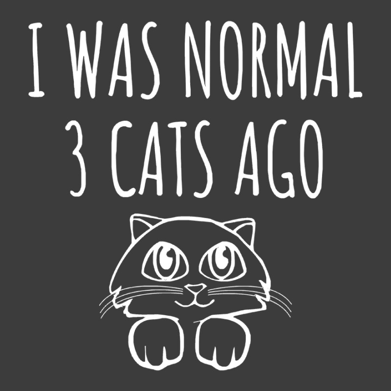 I Was Normal 3 Cats Ago   Funny Cat Gift Men's Polo Shirt | Artistshot