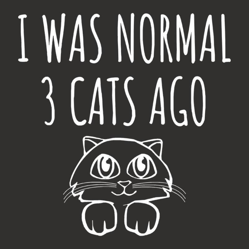 I Was Normal 3 Cats Ago   Funny Cat Gift Champion Hoodie | Artistshot