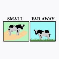 Father Ted Small And Far Away Cows T-shirt | Artistshot