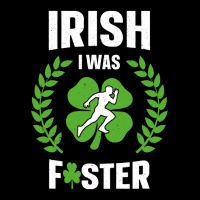 Irish I Was Faster Funny Running St Patricks Day Fleece Short | Artistshot
