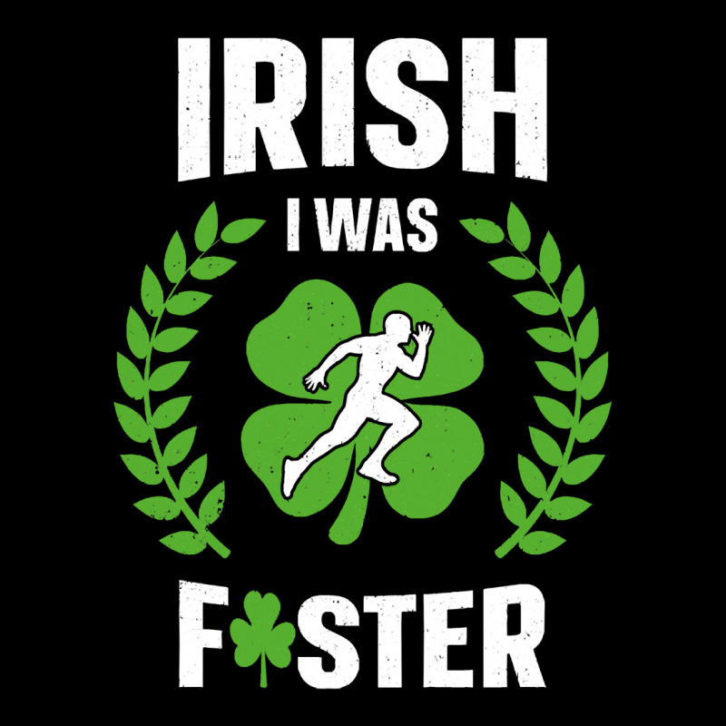 Irish I Was Faster Funny Running St Patricks Day Fleece Short | Artistshot