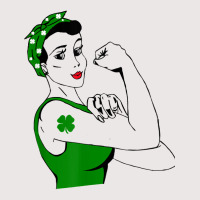 Irish Rosie The Riveter Funny Cute St Patricks Day Pocket T-shirt | Artistshot