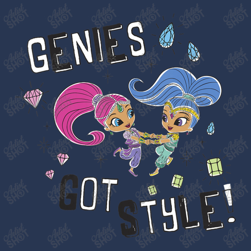 Shimmer And Shine Genies Got Style Dancing Portrai Men Denim Jacket | Artistshot